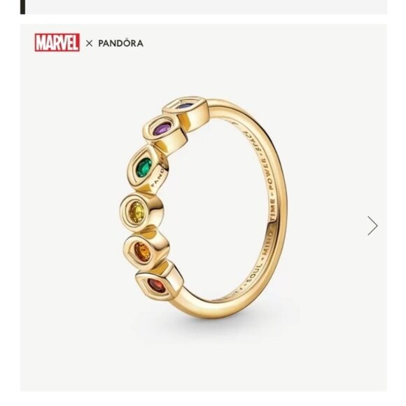 Pandora | Jewelry | Marvel The Avengers Infinity Stones Ring | Poshmark